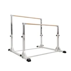 MEMAX Elite Uneven Bar(Advanced Gymnastic Uneven Bars Parallel Bar Fibreglass Rail)