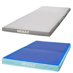 MEMAX Foldable Safety Landing Mat - 10cm Thickness(Memax 10cm Thickness Crash Mat Gymnastic Safety Mat Medium Soft)